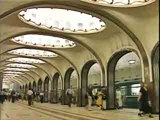  Moscow:  Russia:  
 
 Moscow Metro